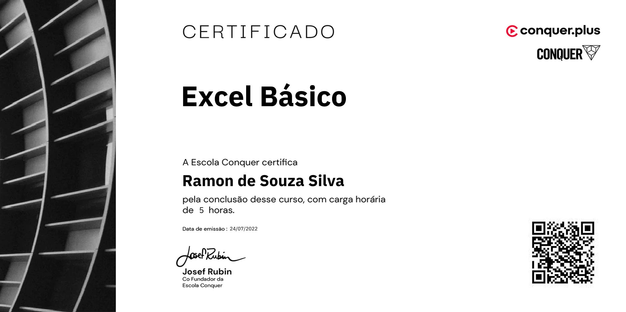 Certificado de Excel Básico